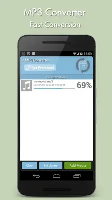 MP3 Converter android App screenshot 2