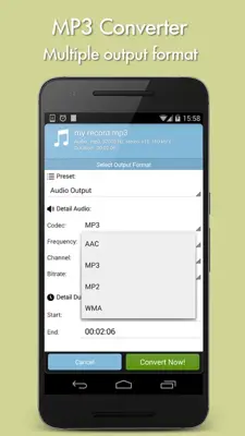 MP3 Converter android App screenshot 3