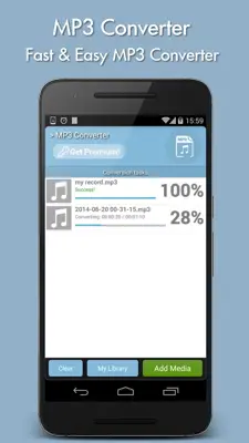 MP3 Converter android App screenshot 5